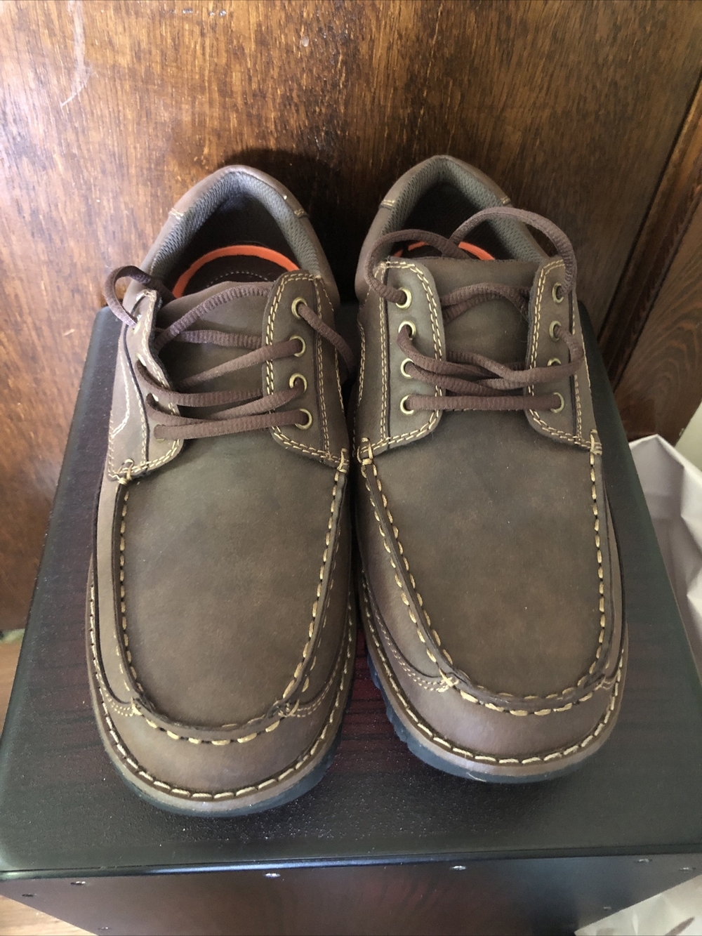 Freeman Men’s Dress Shoes Size 9.5 Brown Lace Up